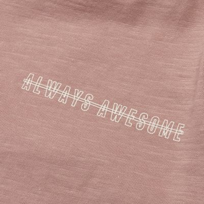 Mini boys pink washed print T-shirt